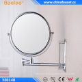 Miroir cosmétique réglable de salle de bain rond de 6 &quot;et 8&quot; avec loupe